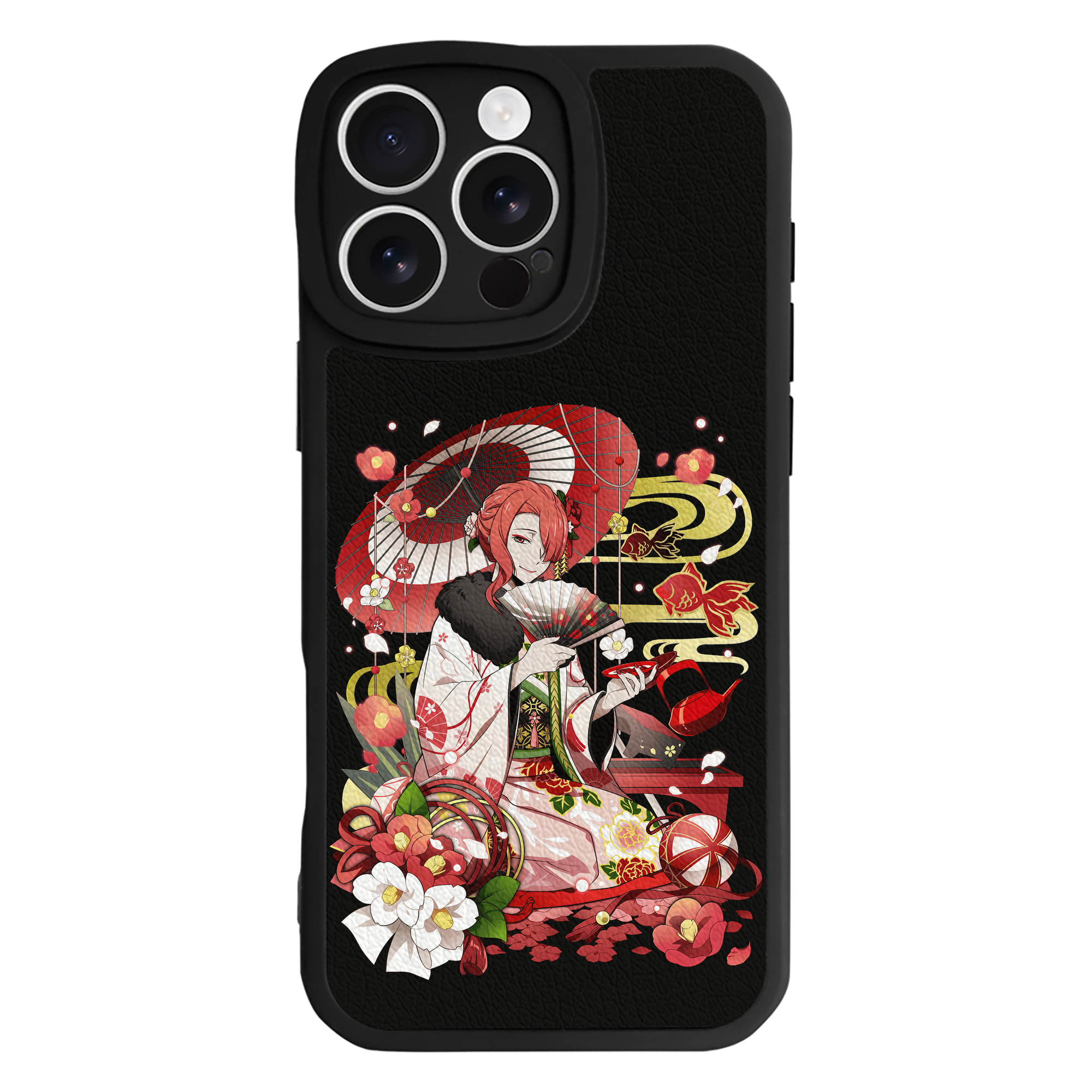 （画像用） 文豪ストレイドッグス Bungo Stray Dogs 【iPhone 16シリーズ対応】シリコンスマホケース（レザー調） 材質：シリコン